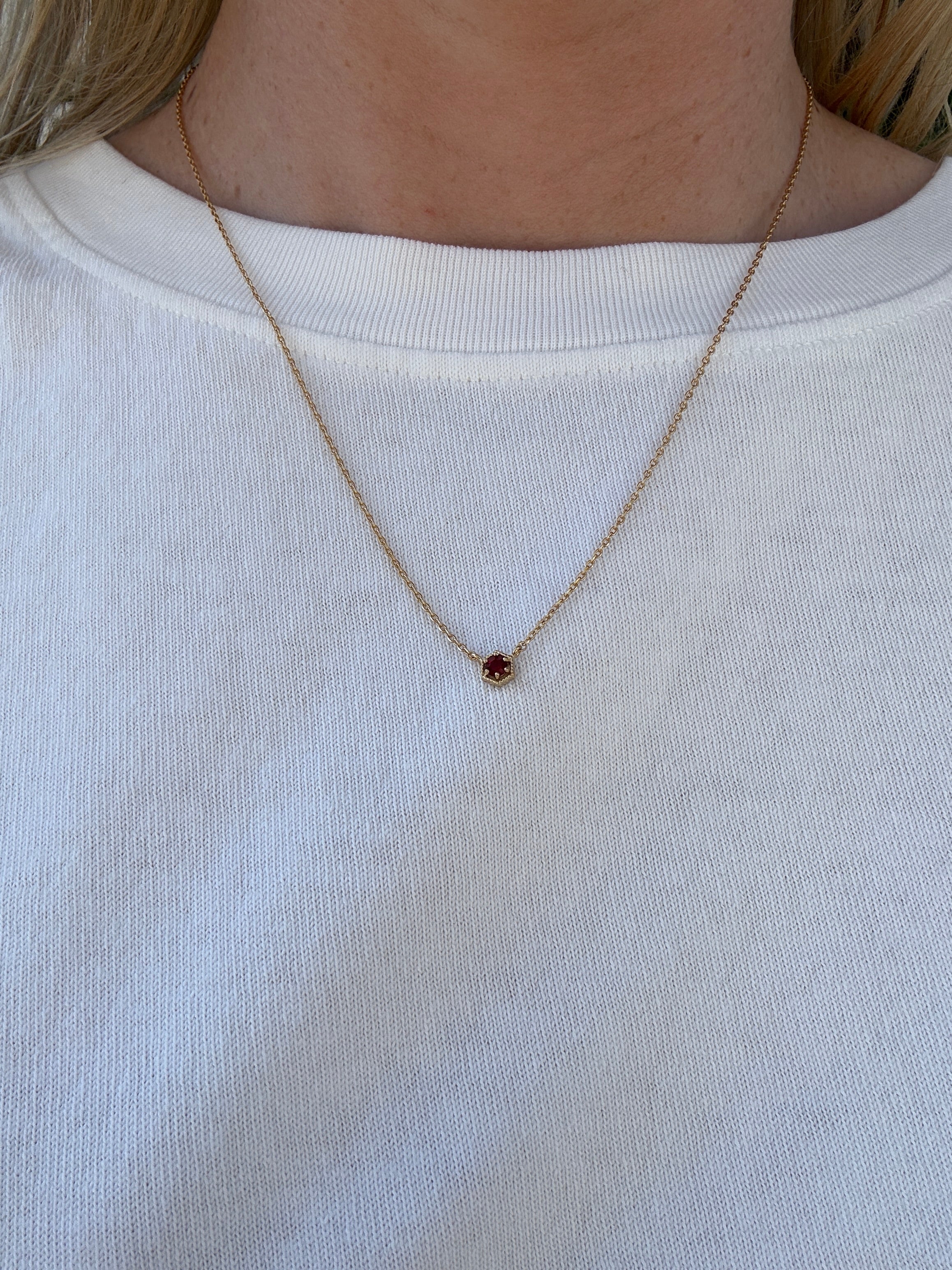 January Stone Necklace