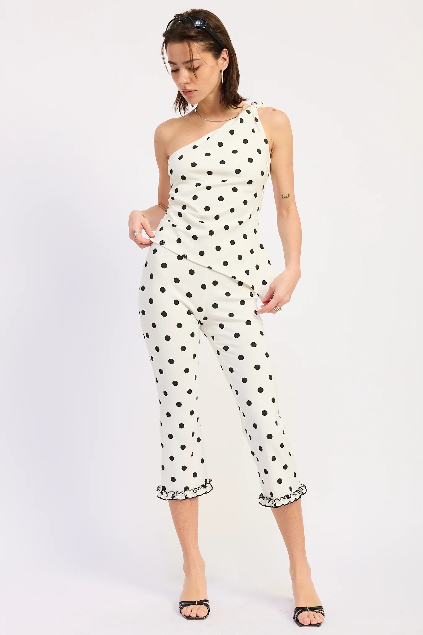 Pamela Polka Dot Top