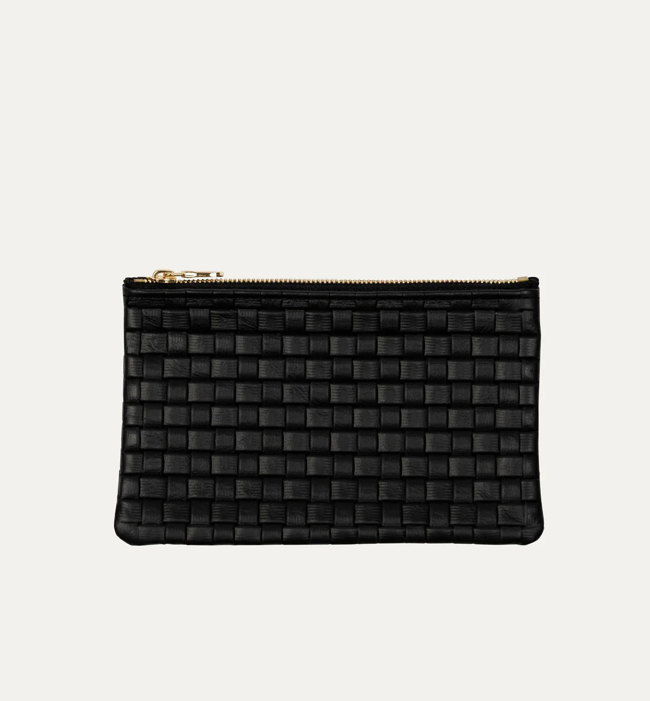 Black Woven Pouch
