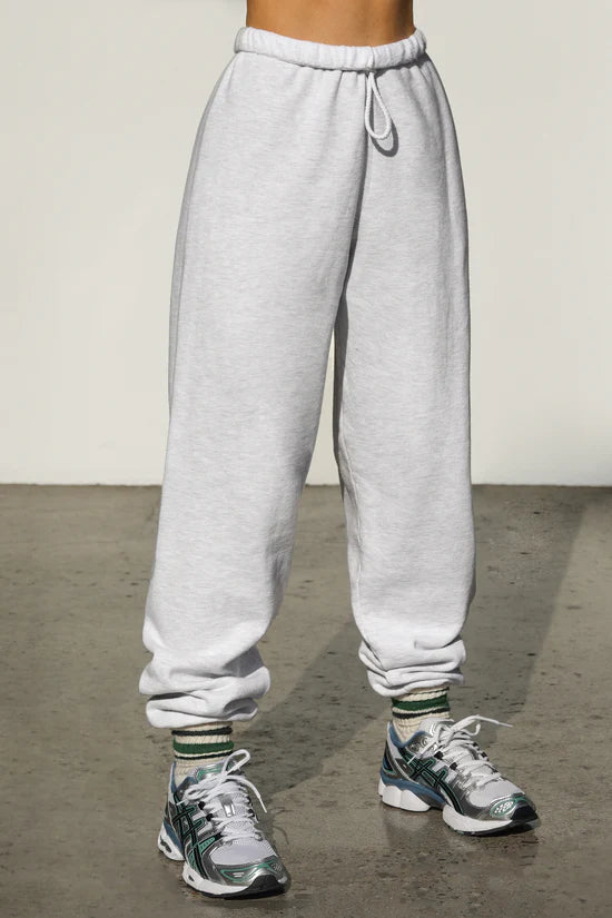 Pearl Grey Oversized Jogger