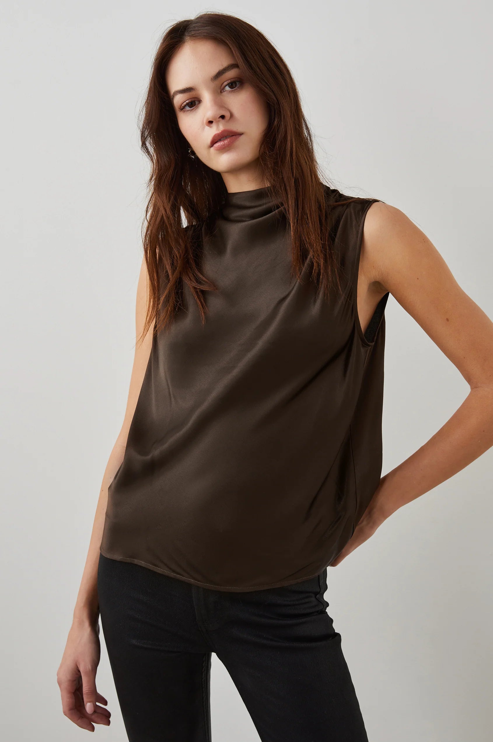 Dark Moss Kaleen Top