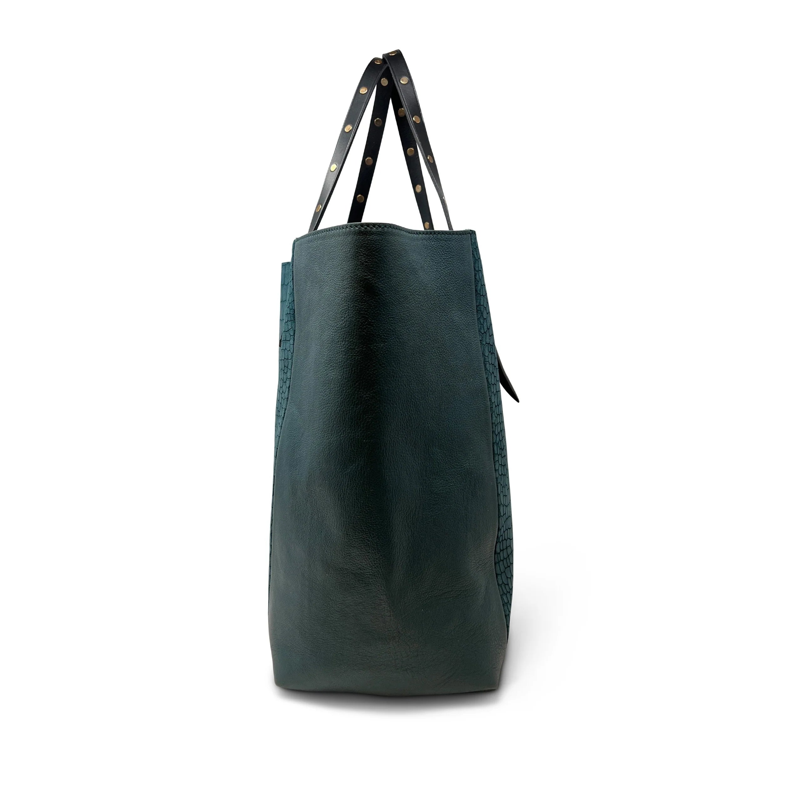 Green Croco Tote Balsam