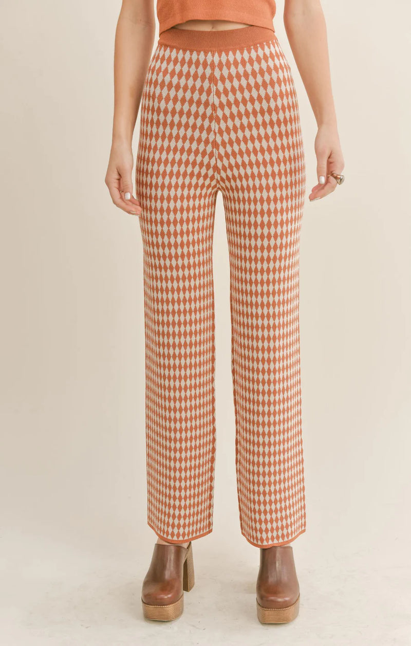 Earth Angel Jacquard Pants