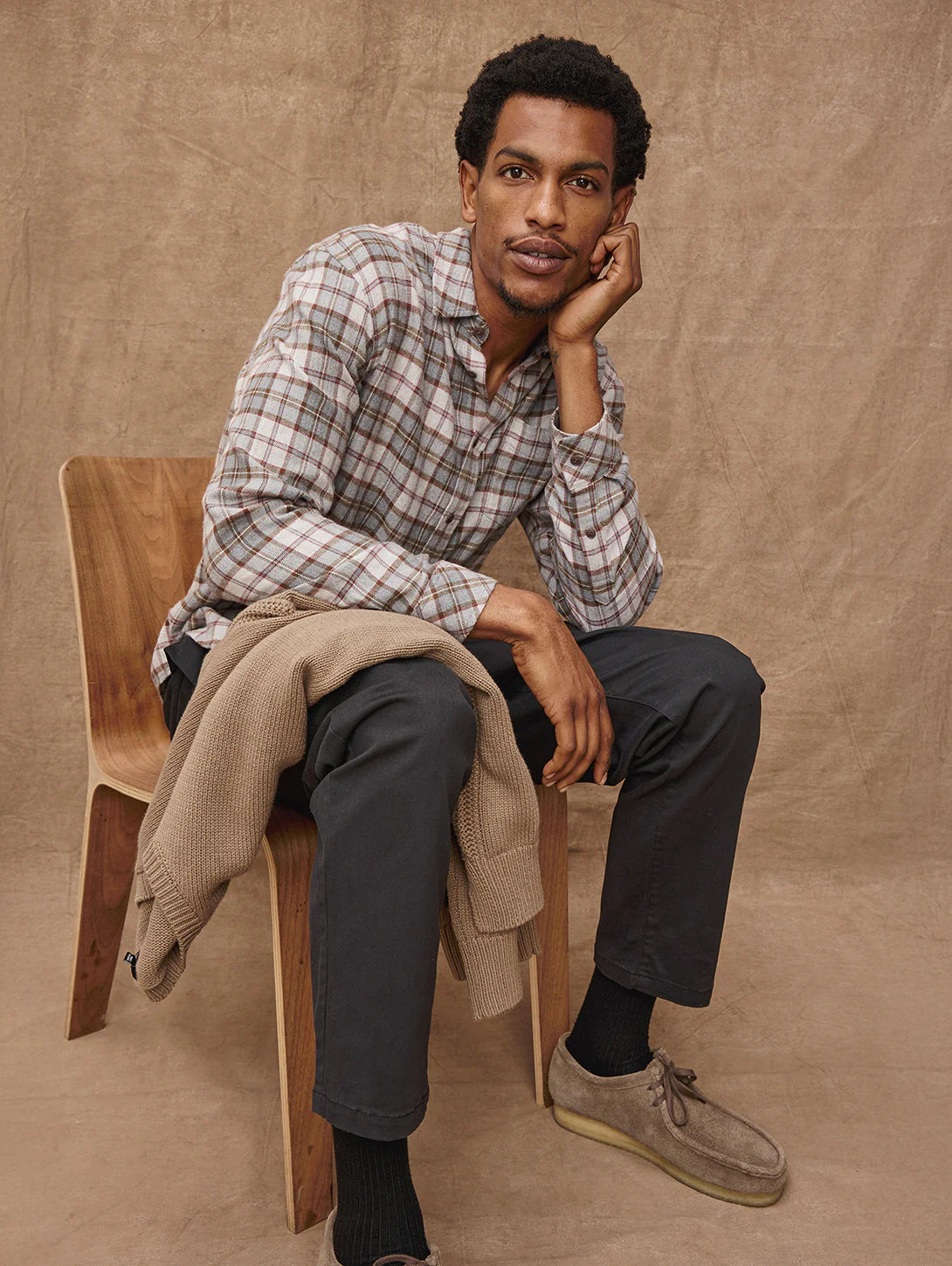 Charcoal Autumn Melange Lennox