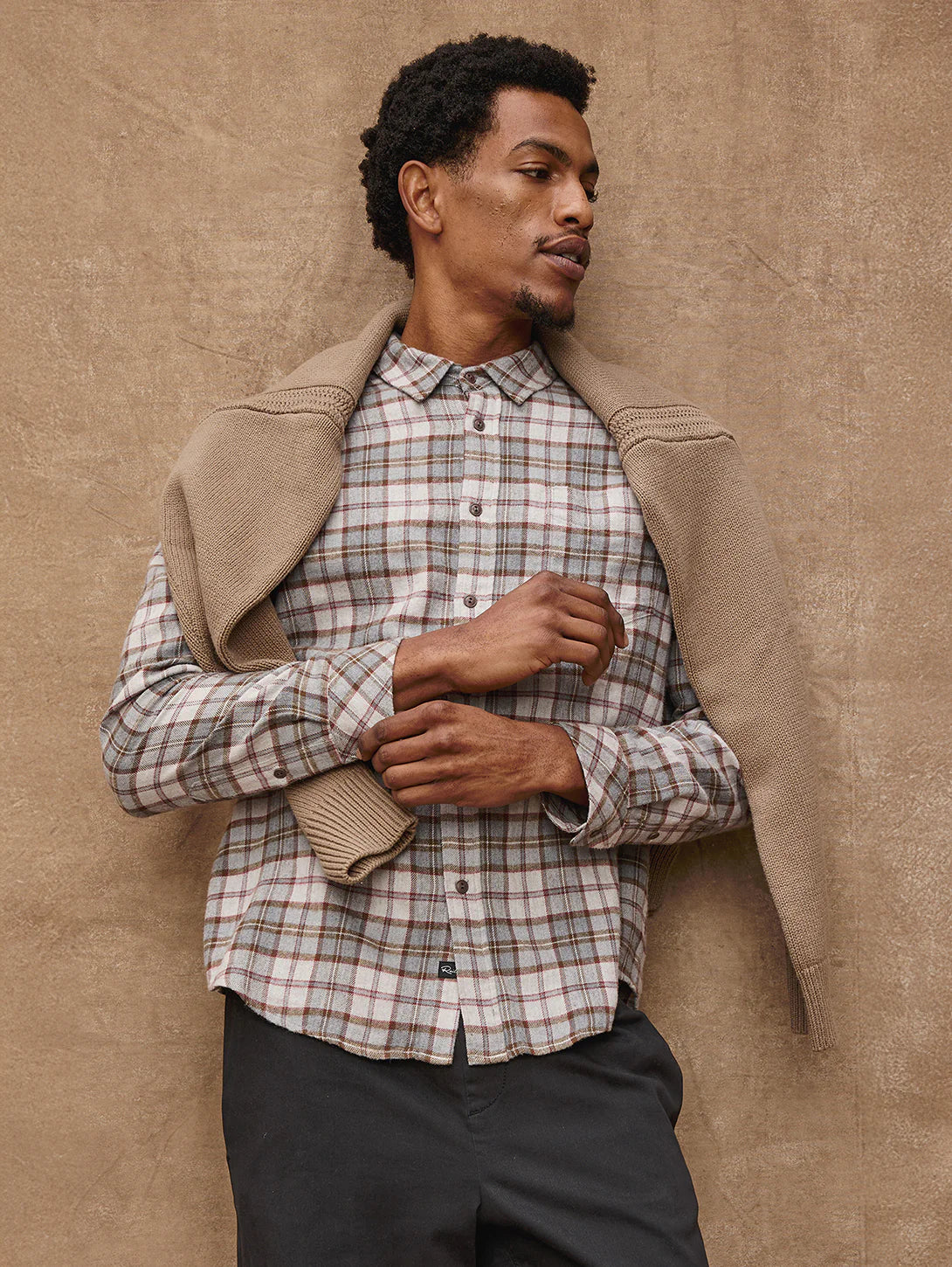 Charcoal Autumn Melange Lennox