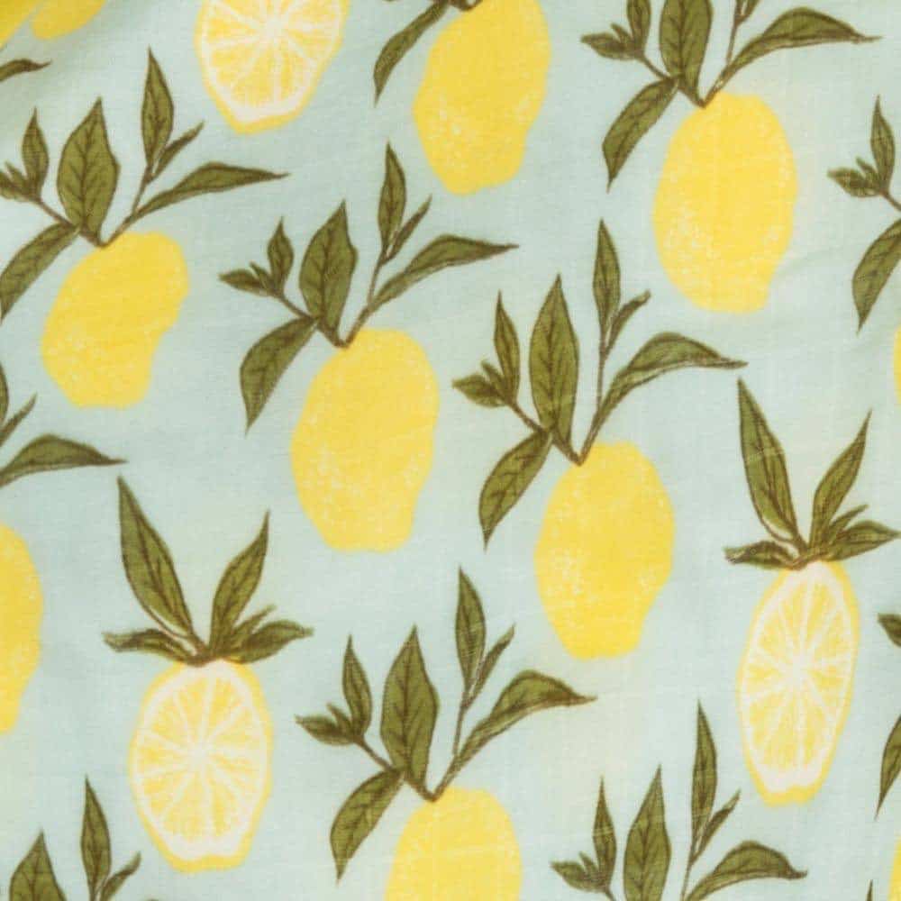 Organic Lemon Burp Cloths