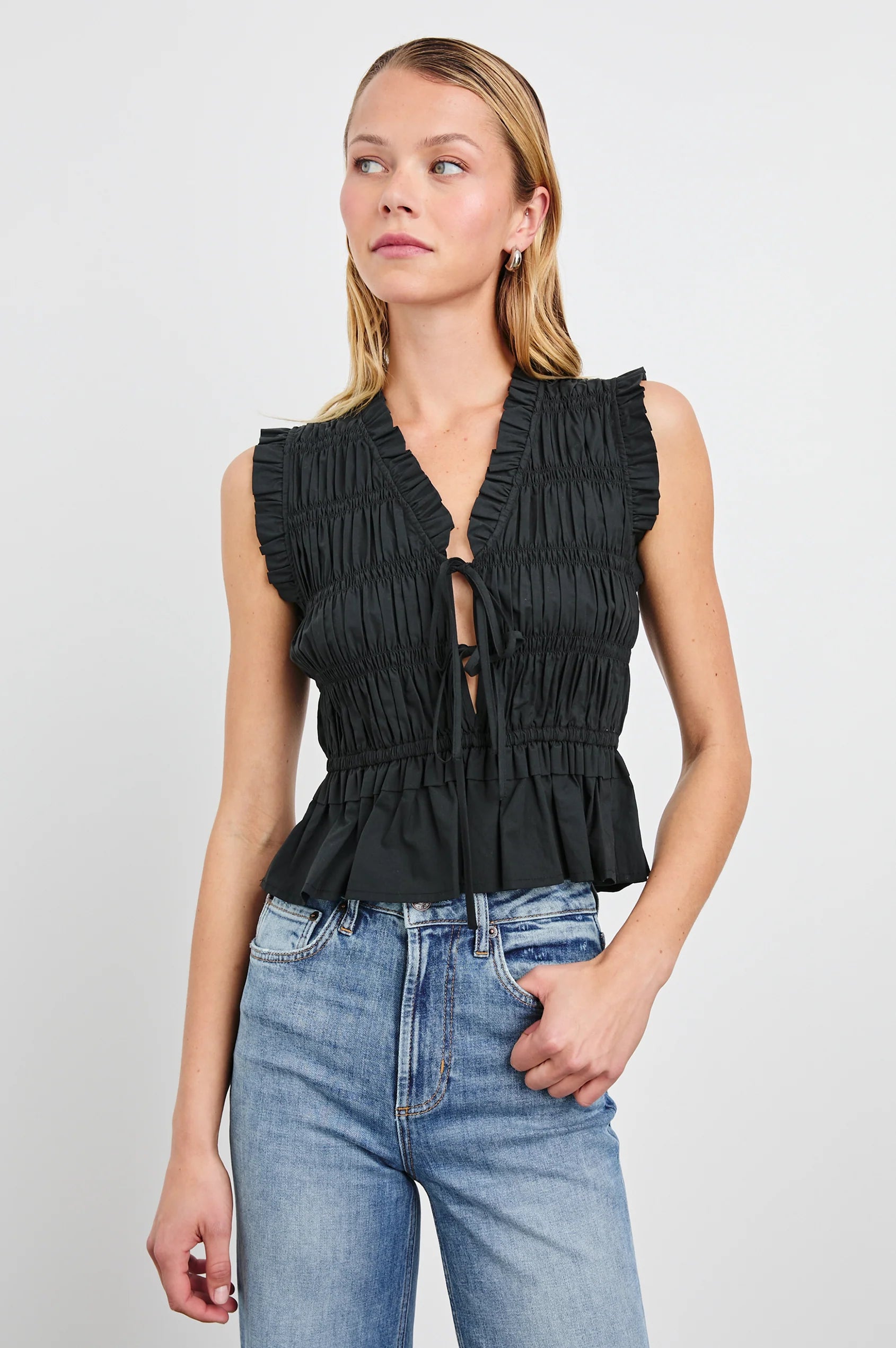Black Martine Top