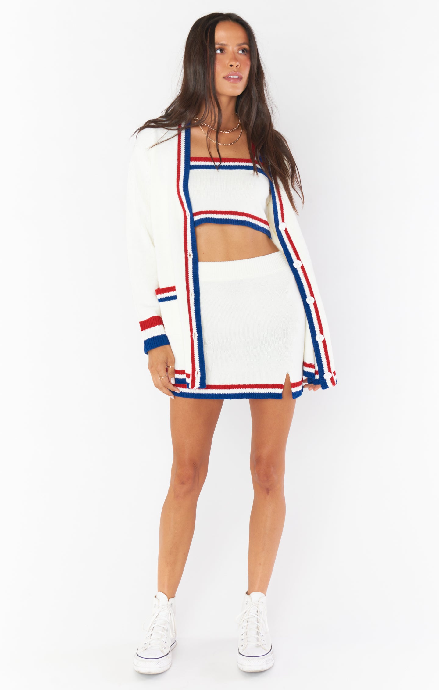 USA Stripe Lambert Cardigan