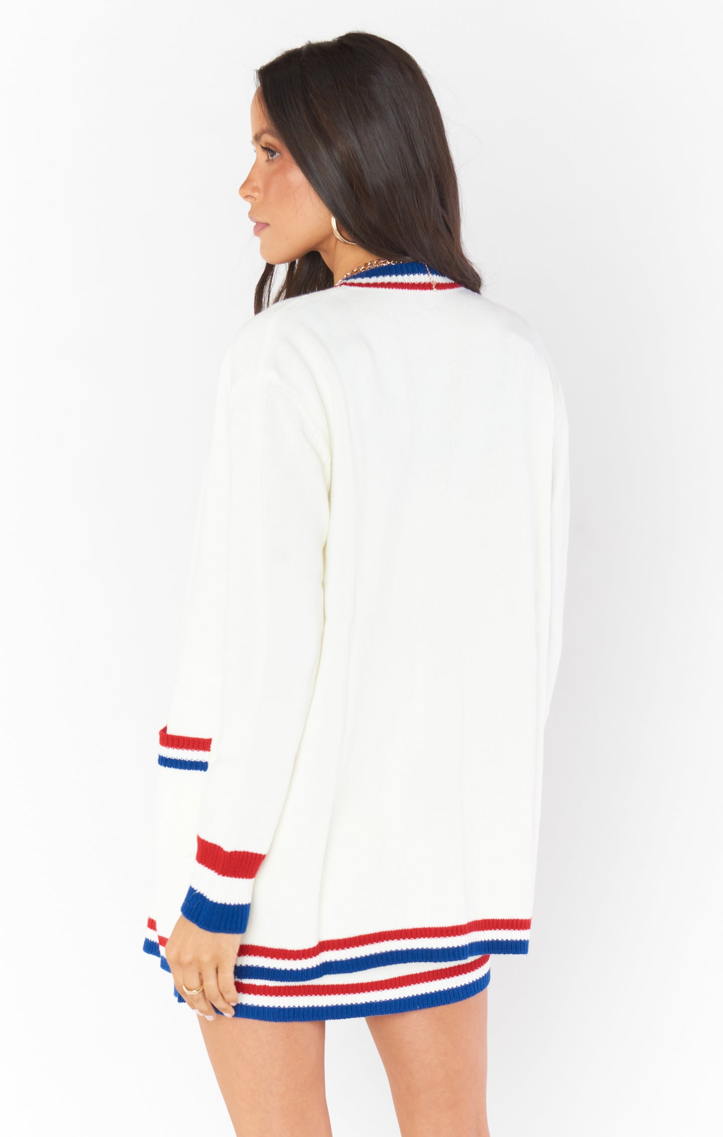 USA Stripe Lambert Cardigan