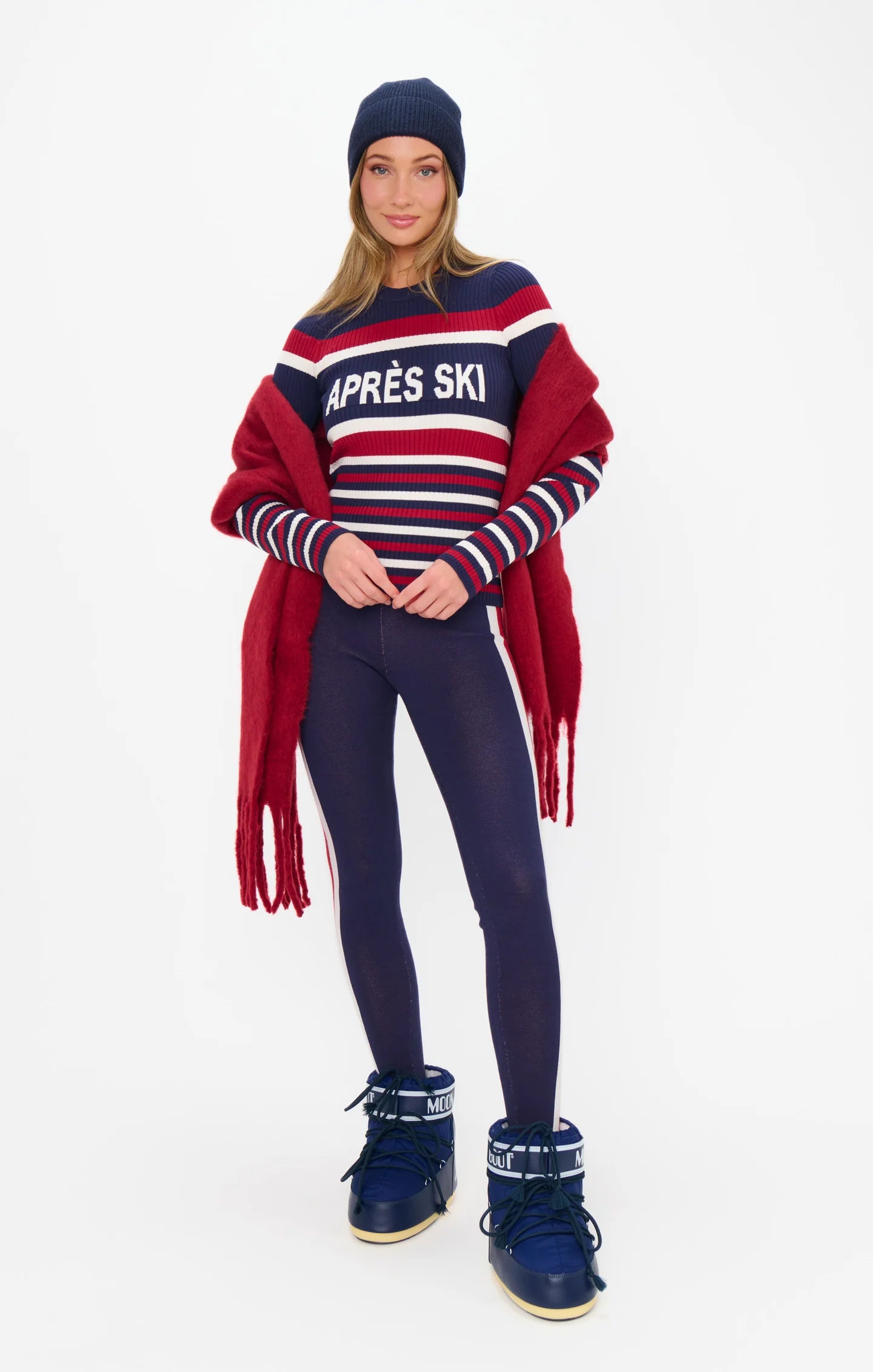 Slopes Sweater Navy Apres