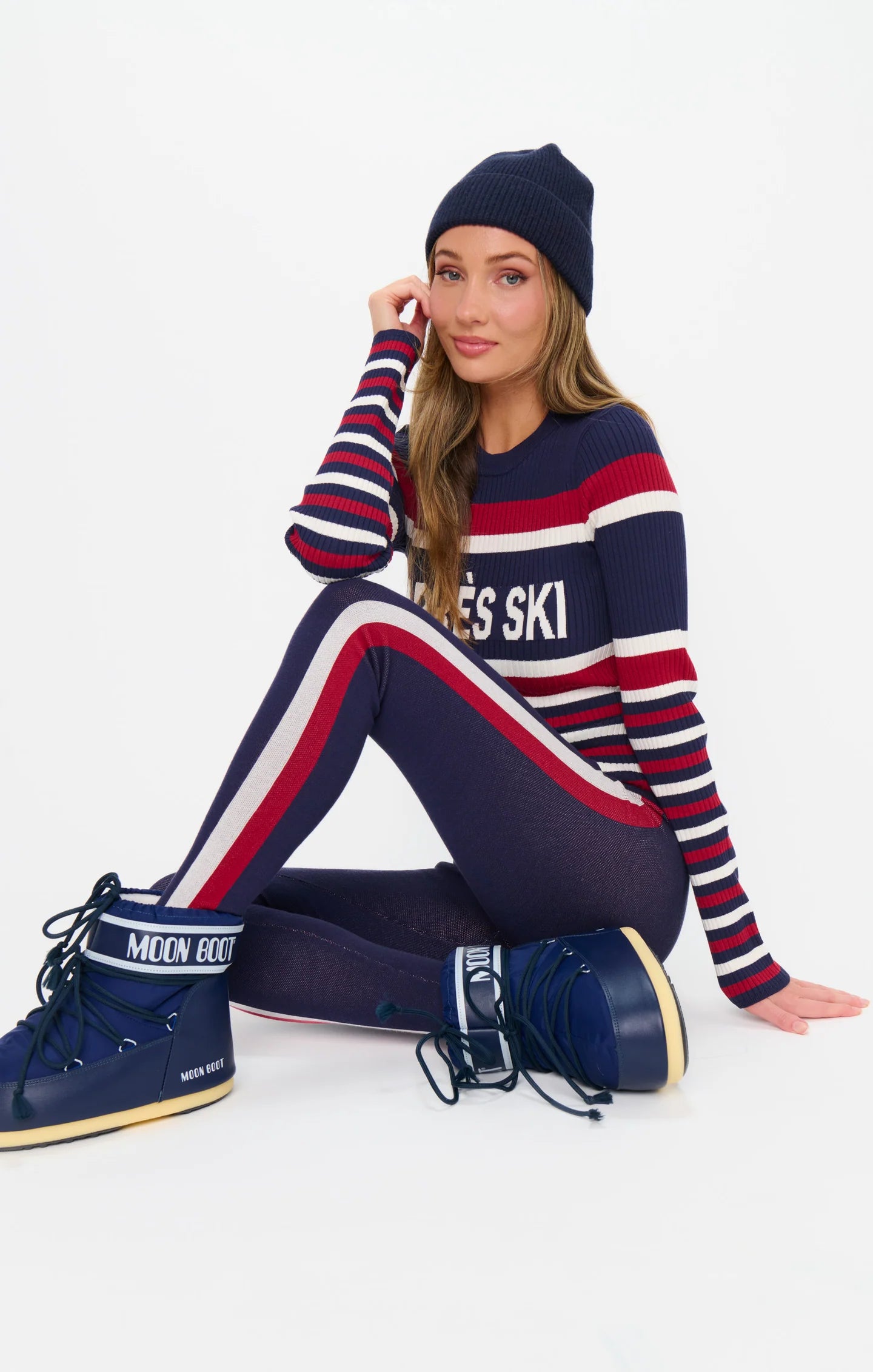 Slopes Sweater Navy Apres