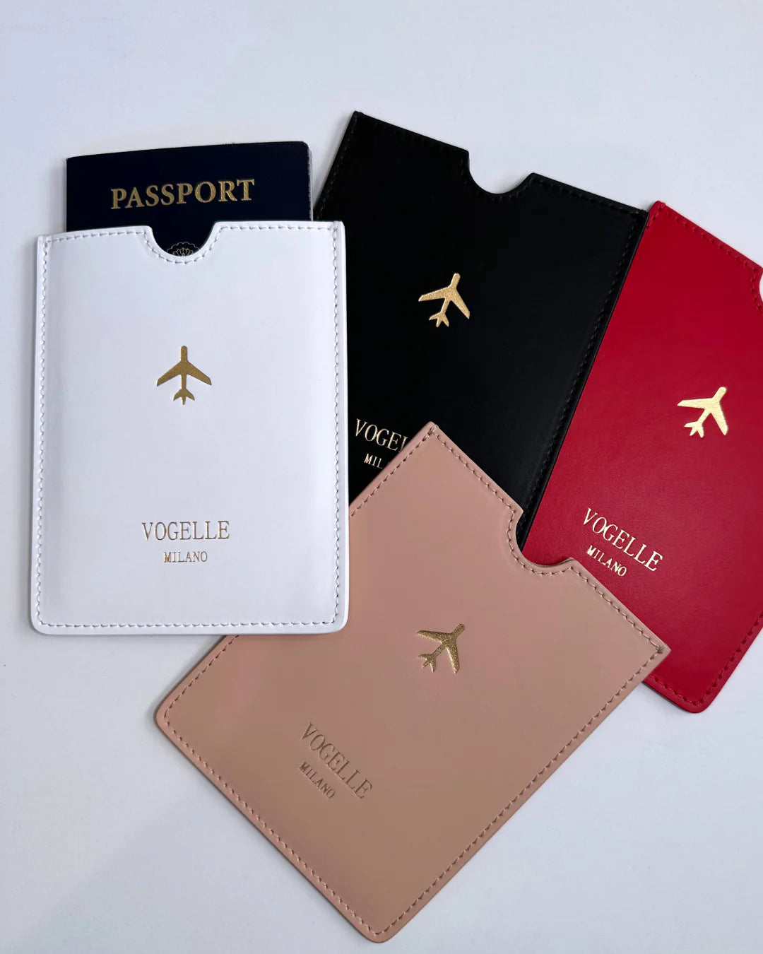 Jet Black Passport Cover