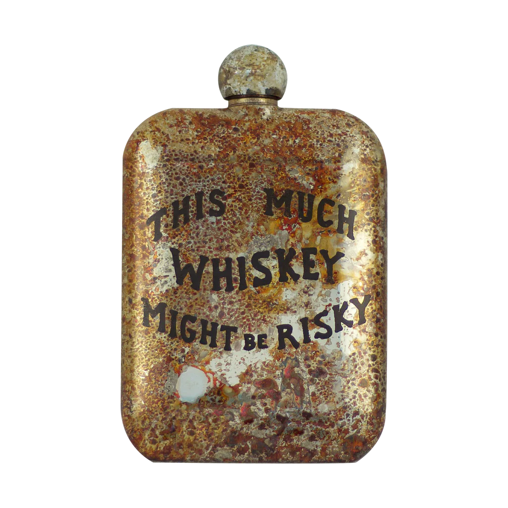 Risky Whiskey Flask
