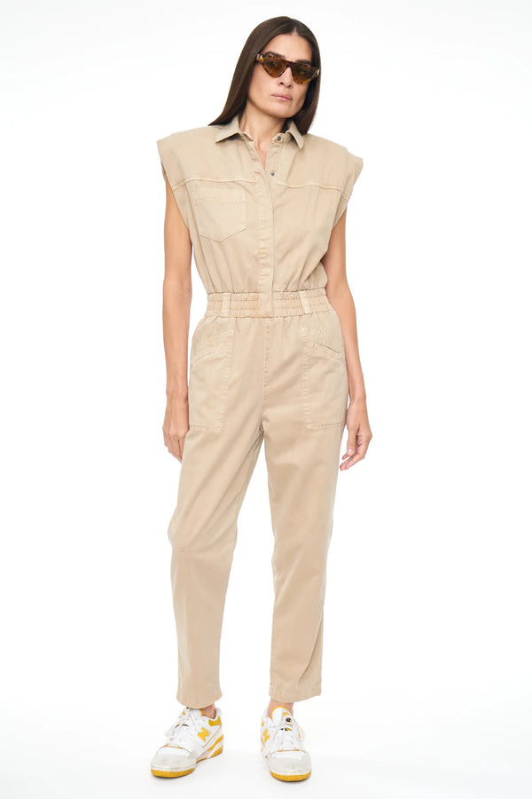 Sesame Rosie Shoulder Pad Jumpsuit
