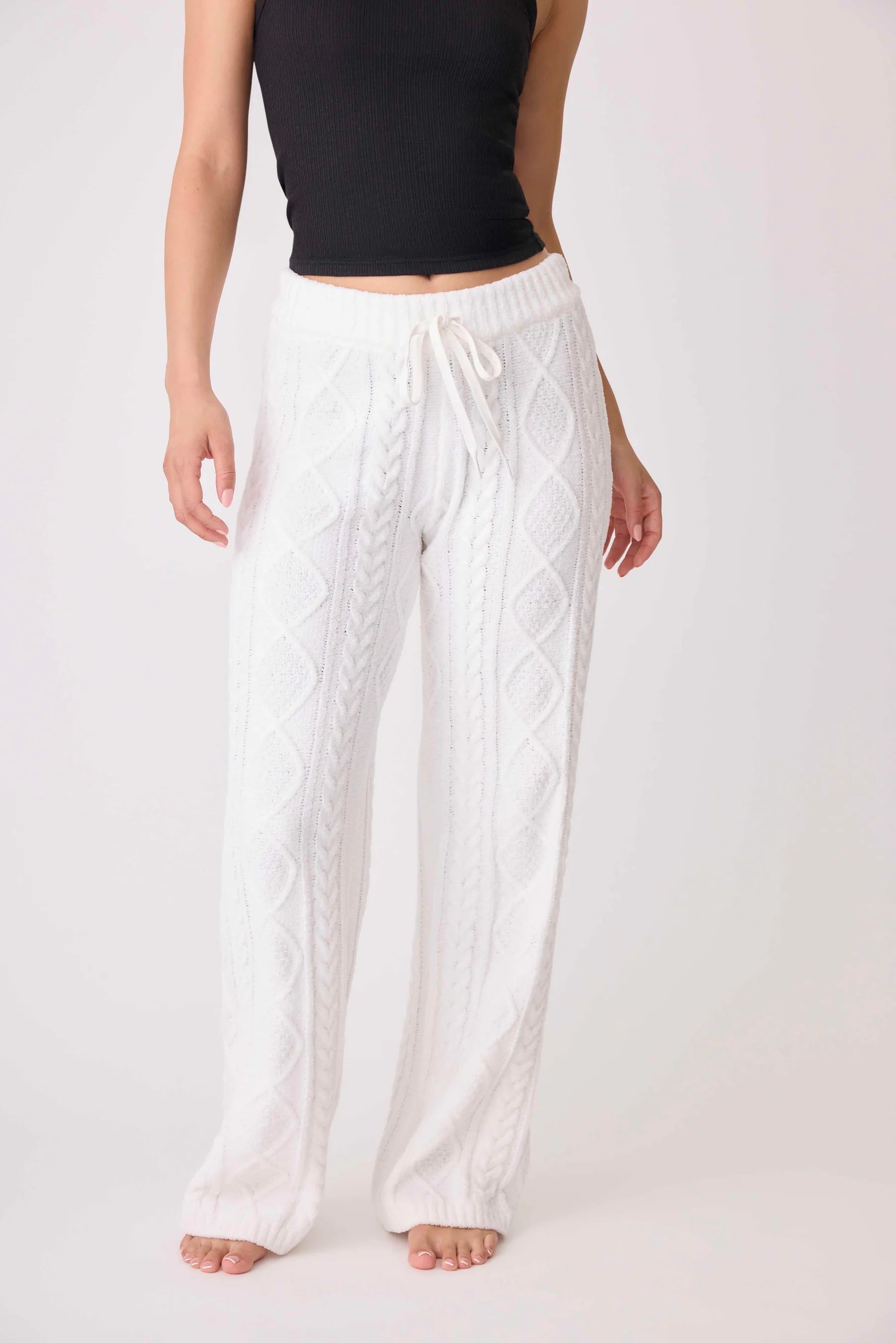 Ivory Cable Pant