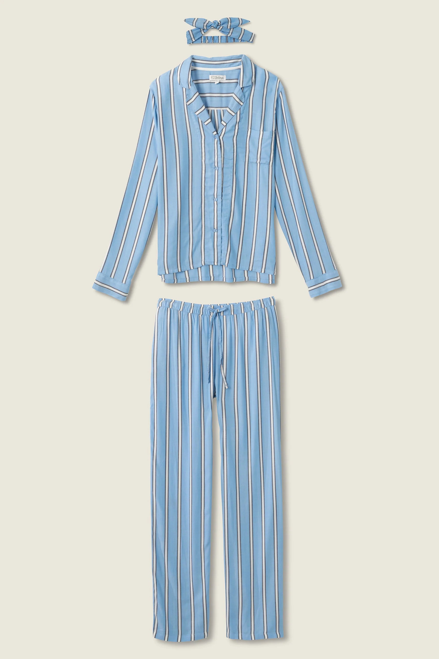 Peri Stripe Hype PJ Set