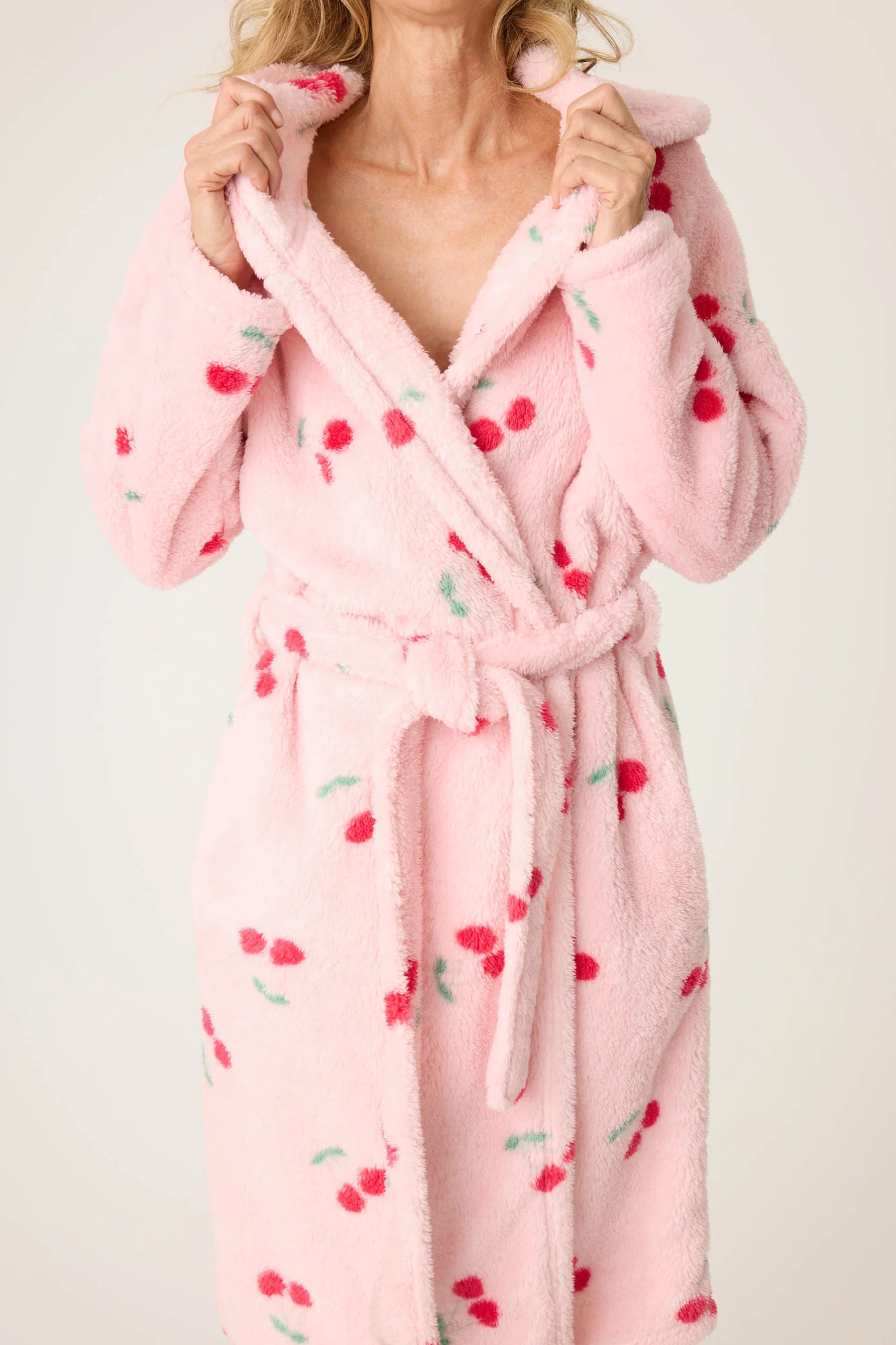 Ballet Pink Cherry Robe