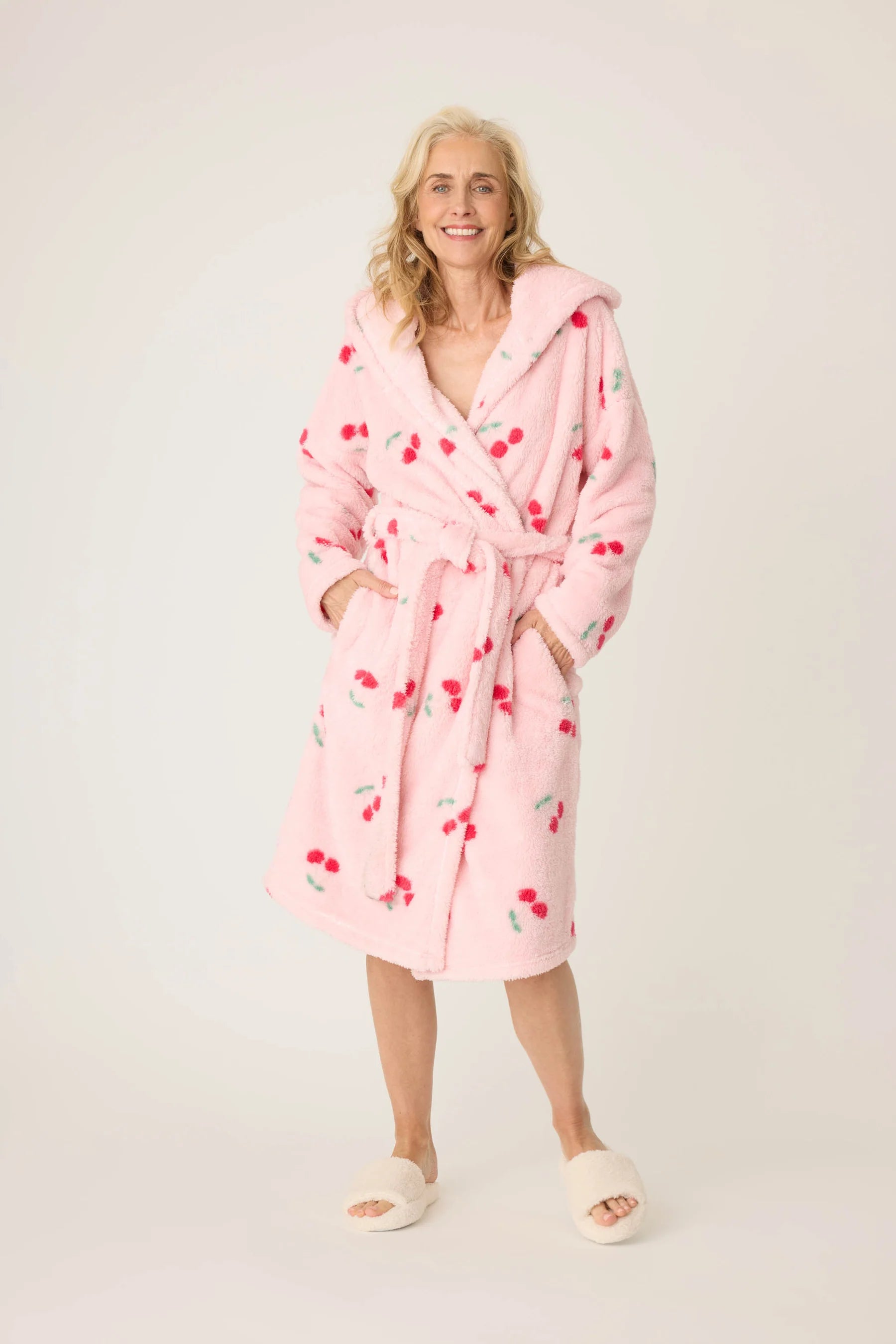 Ballet Pink Cherry Robe