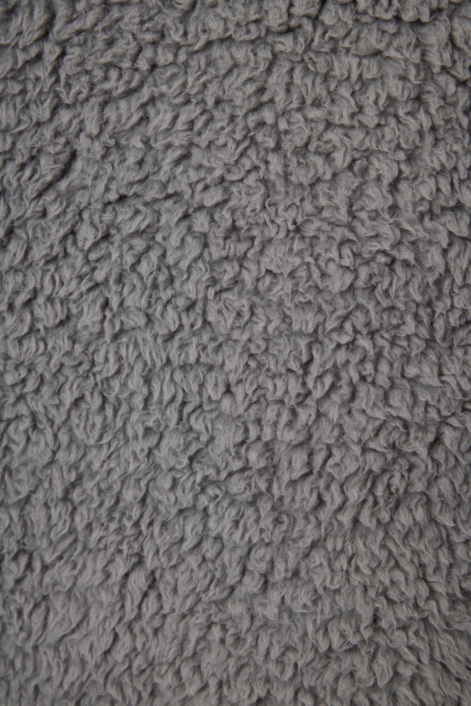 Charcoal Sherling Cardigan