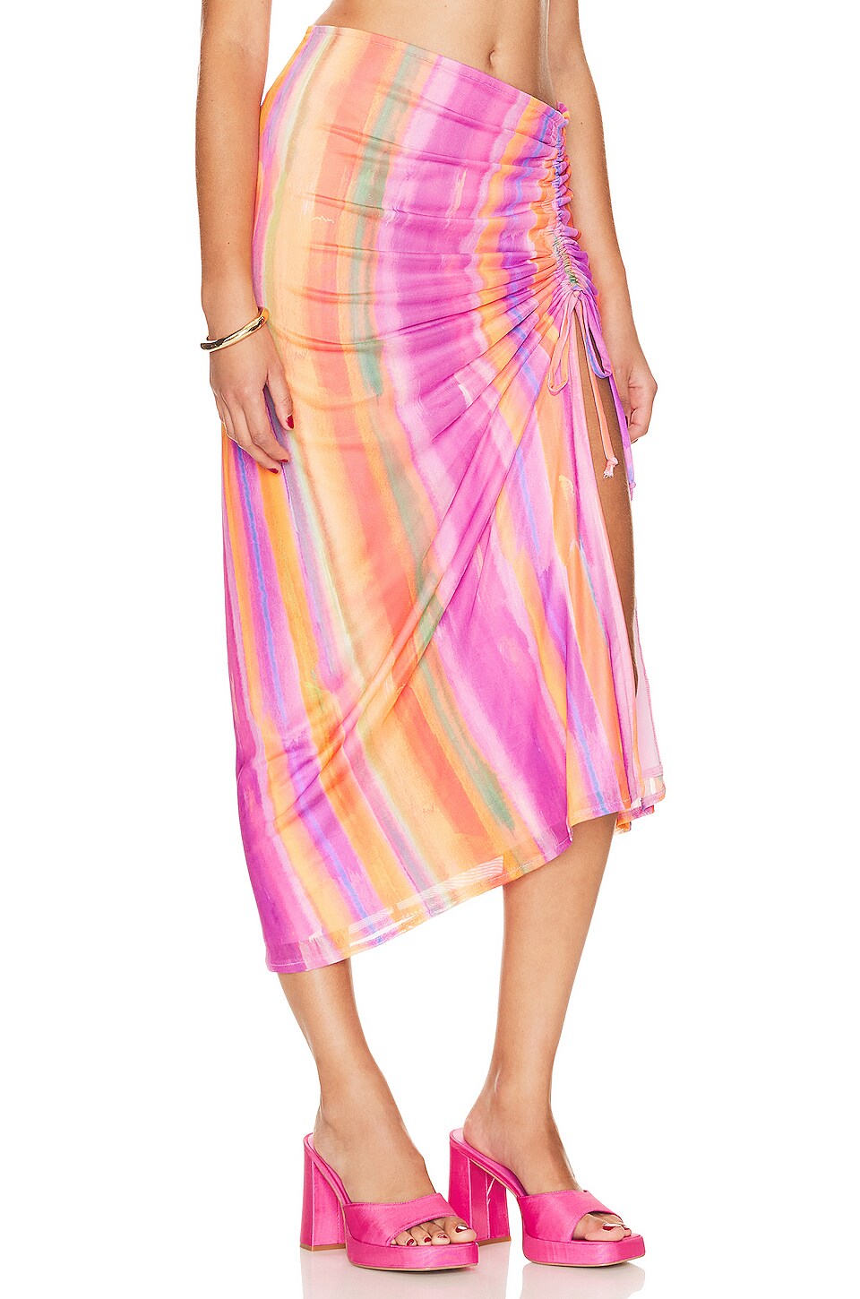 Sunrise Stripe Dazy Skirt