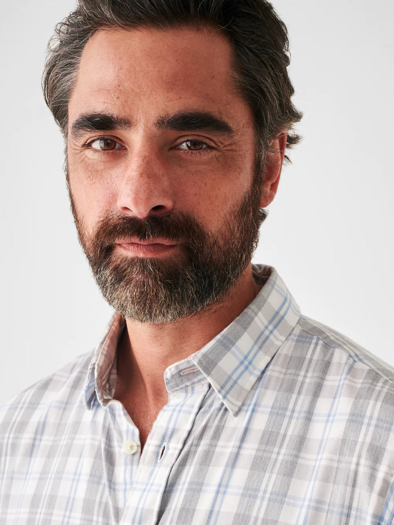 Grey Cream Plaid Movement Shirt
