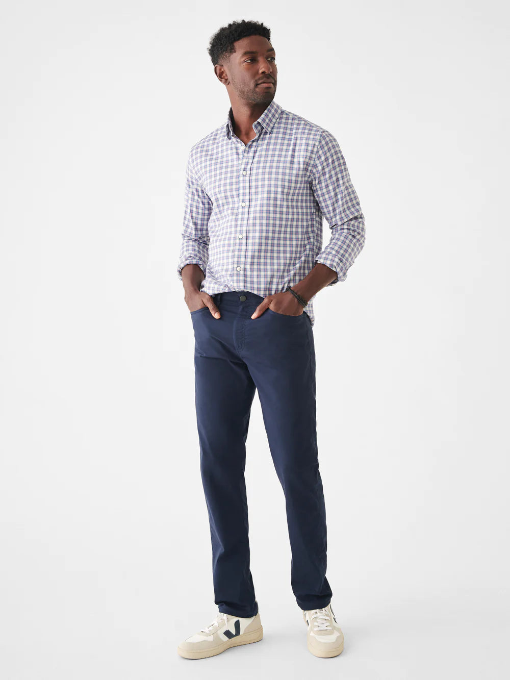 Cherry Plaid Movement Shirt