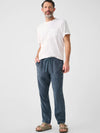 Look Out Navy Linen Pants
