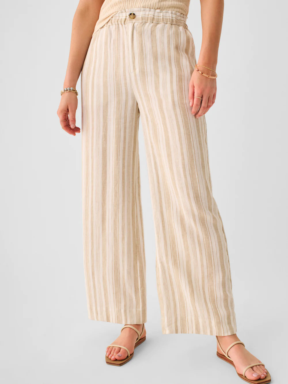 Bombay Stripe Monterey Linen Pant