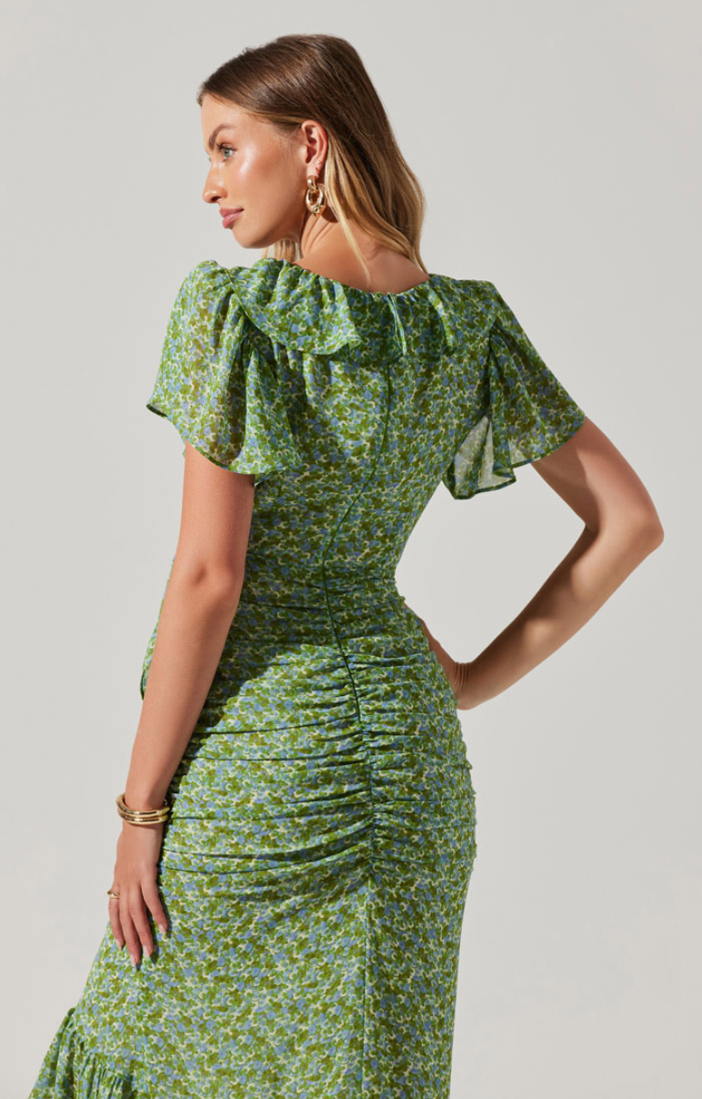 Green Vilma Dress