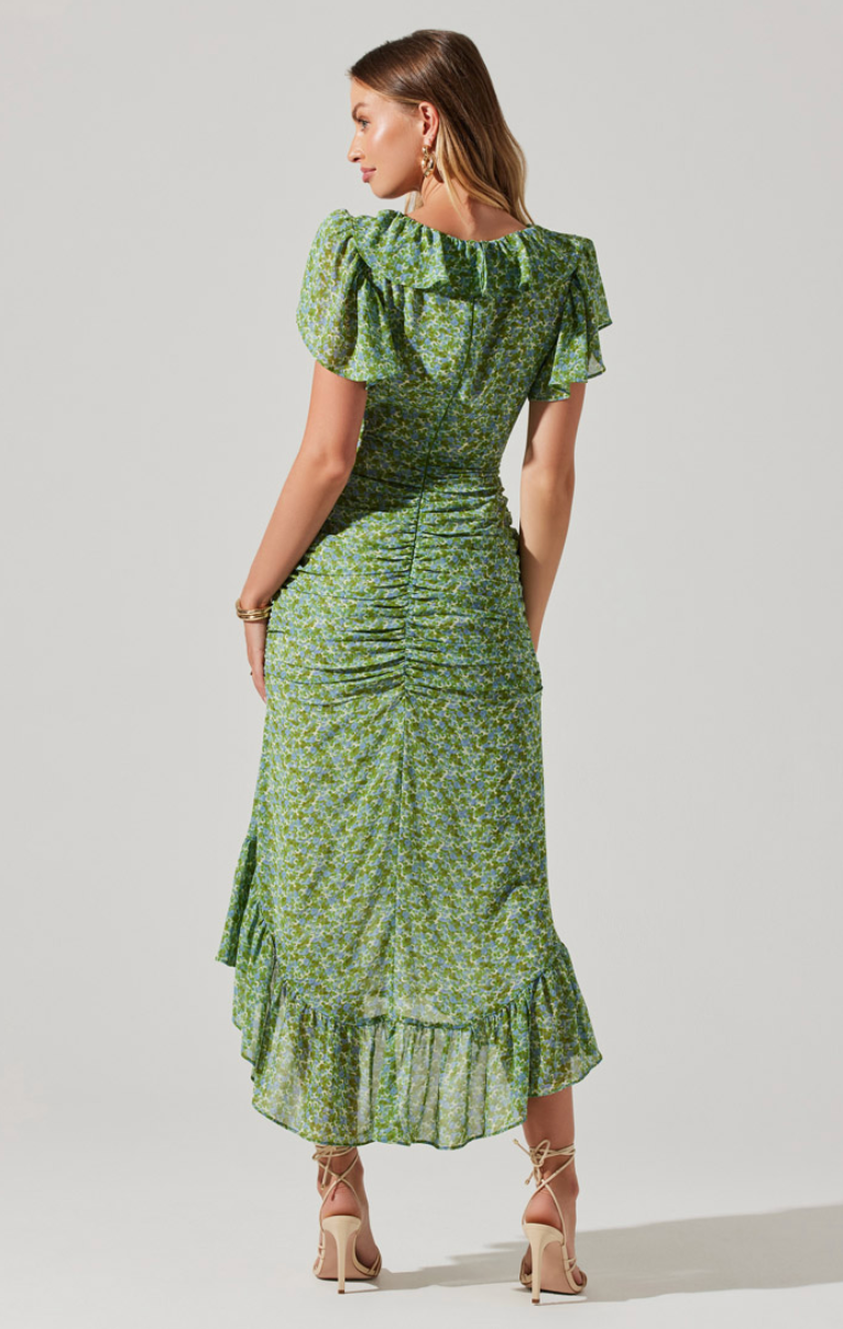 Green Vilma Dress
