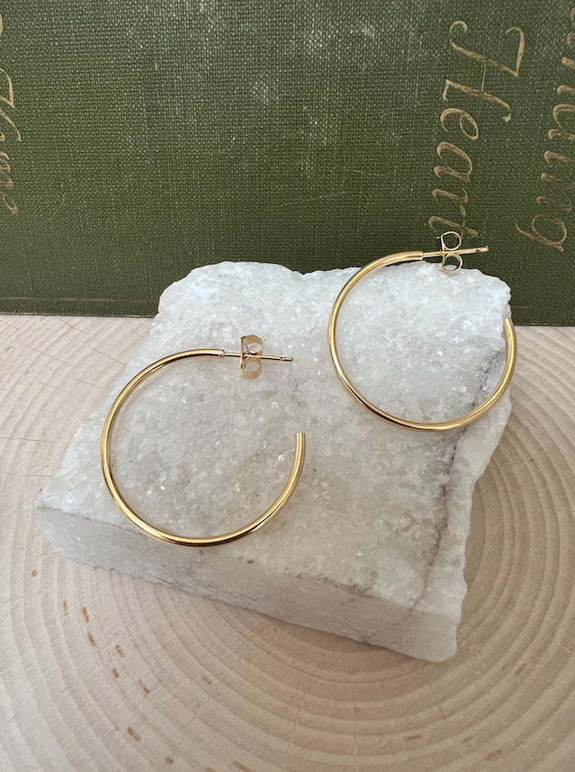 Gold Midas Hoops