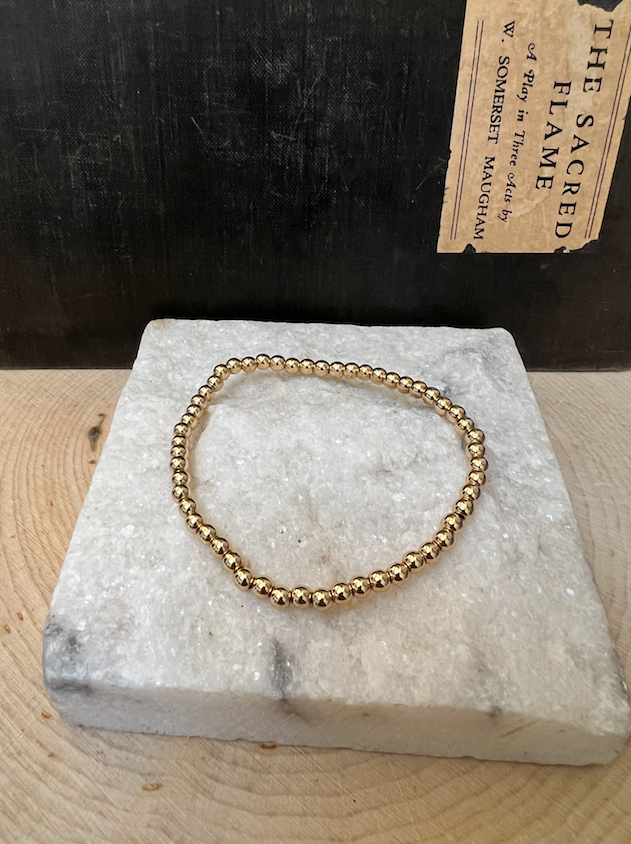 Gold Beady Bracelet