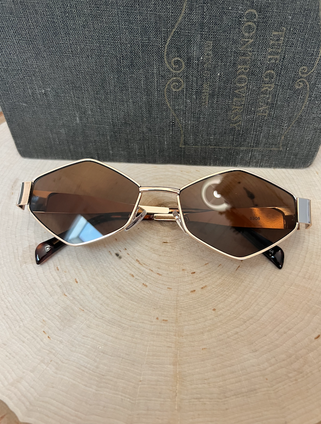 Brown Zelayah Sunglasses