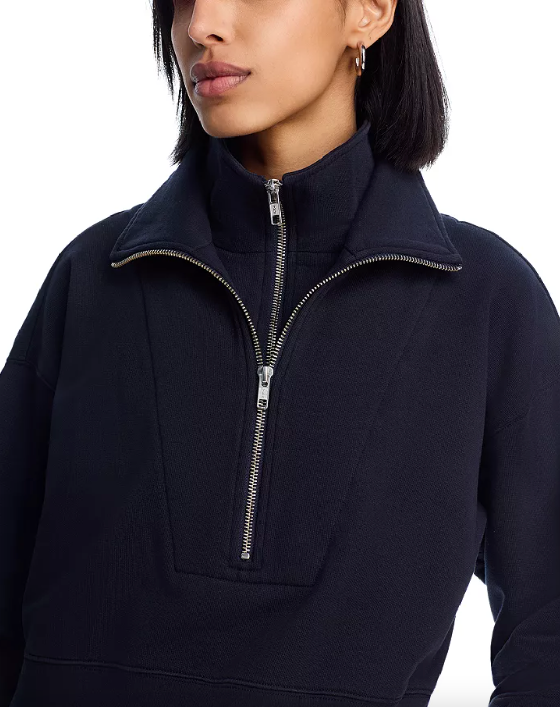 Dark Navy Double Zip