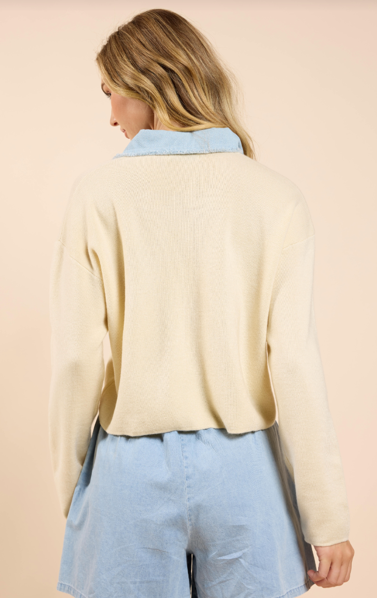 Jade Contrast Jacket