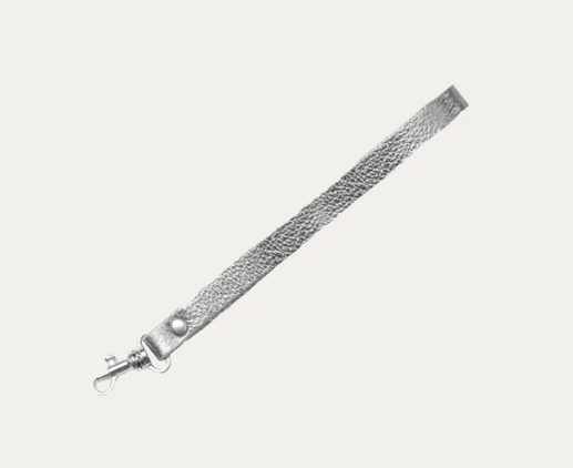 Silver Wristlet Strap Attachment