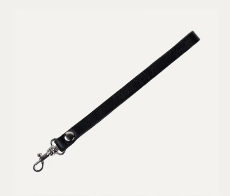 Black Silver Wristlet Strap Attachment