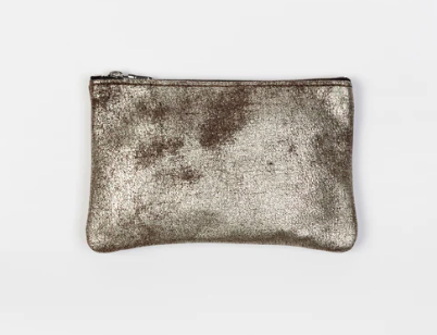 Chocolate Metallic Pouch