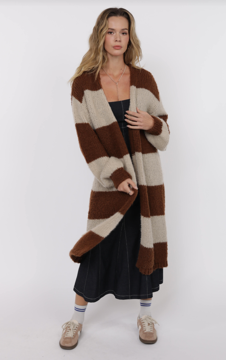 Suki Striped Duster