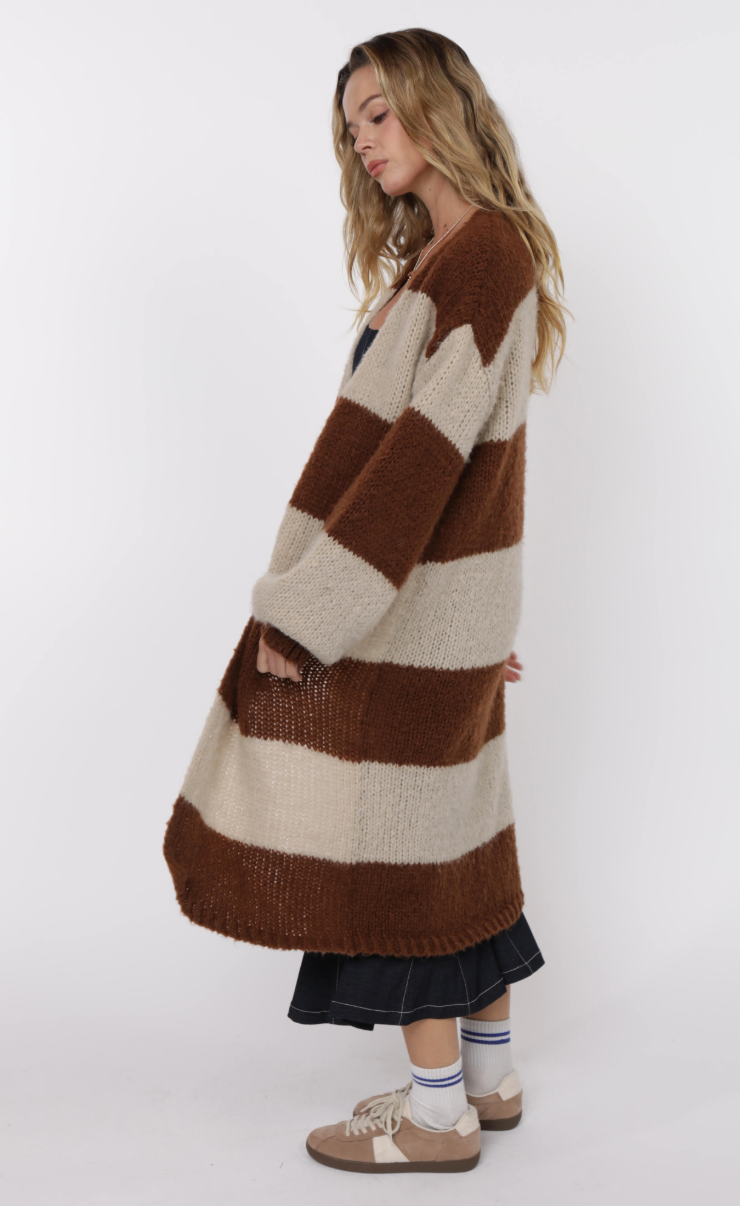 Suki Striped Duster