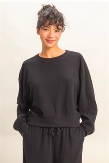 Black Perfect Sweatshirt