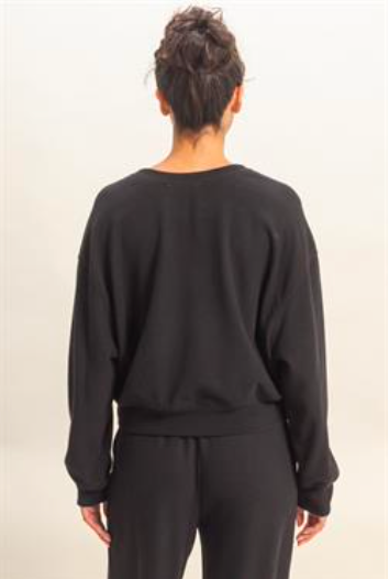 Black Perfect Sweatshirt