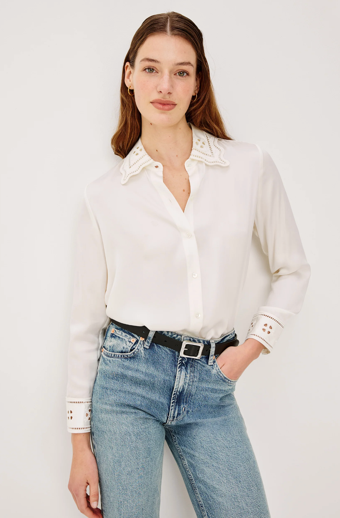 Ivory Eyelet Clarise