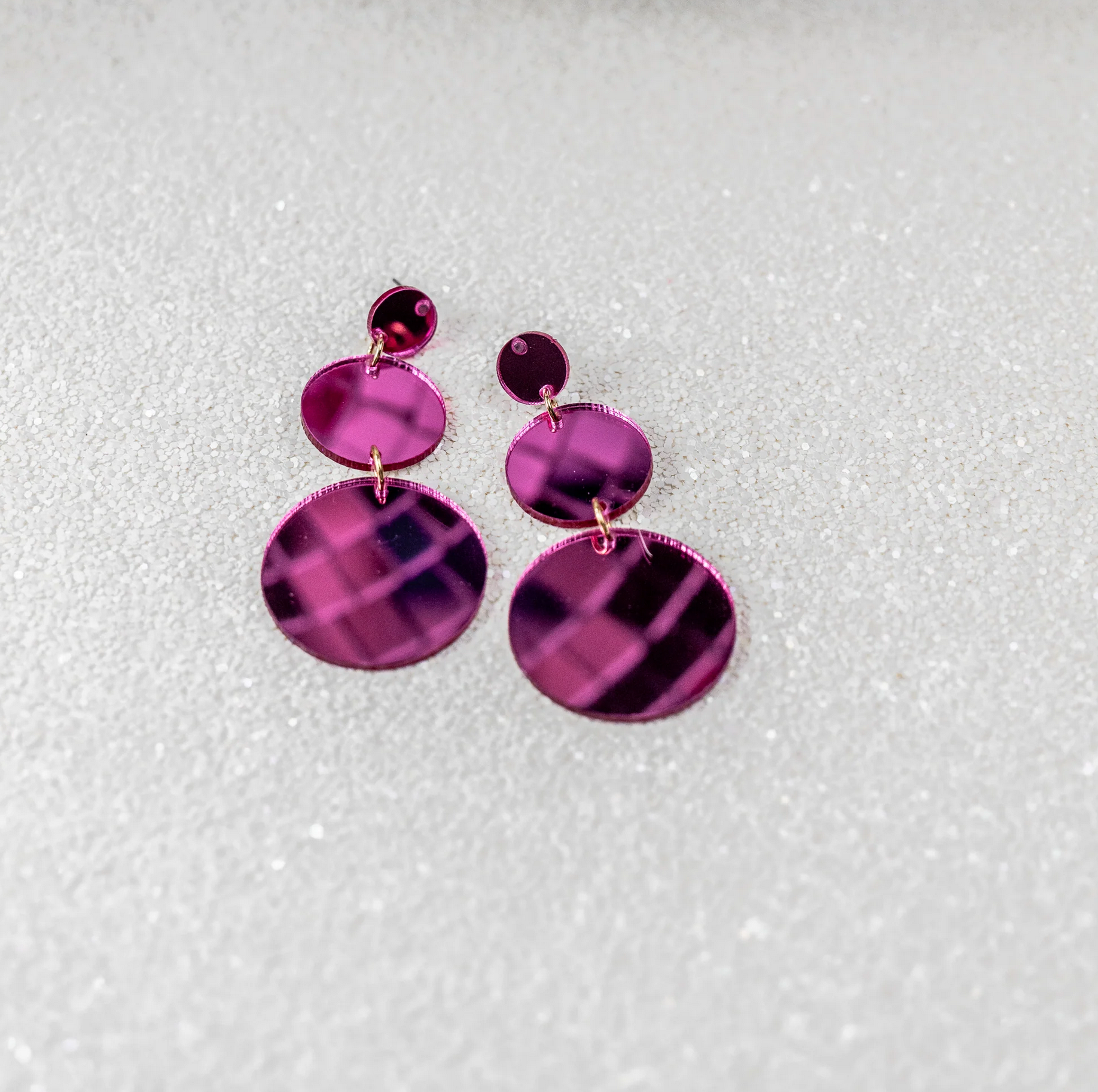 Mod Mirror Earring