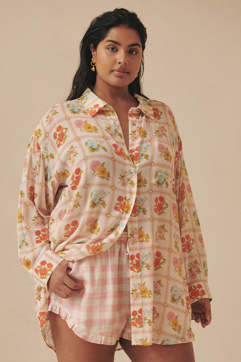 Flora Shirt Pastel