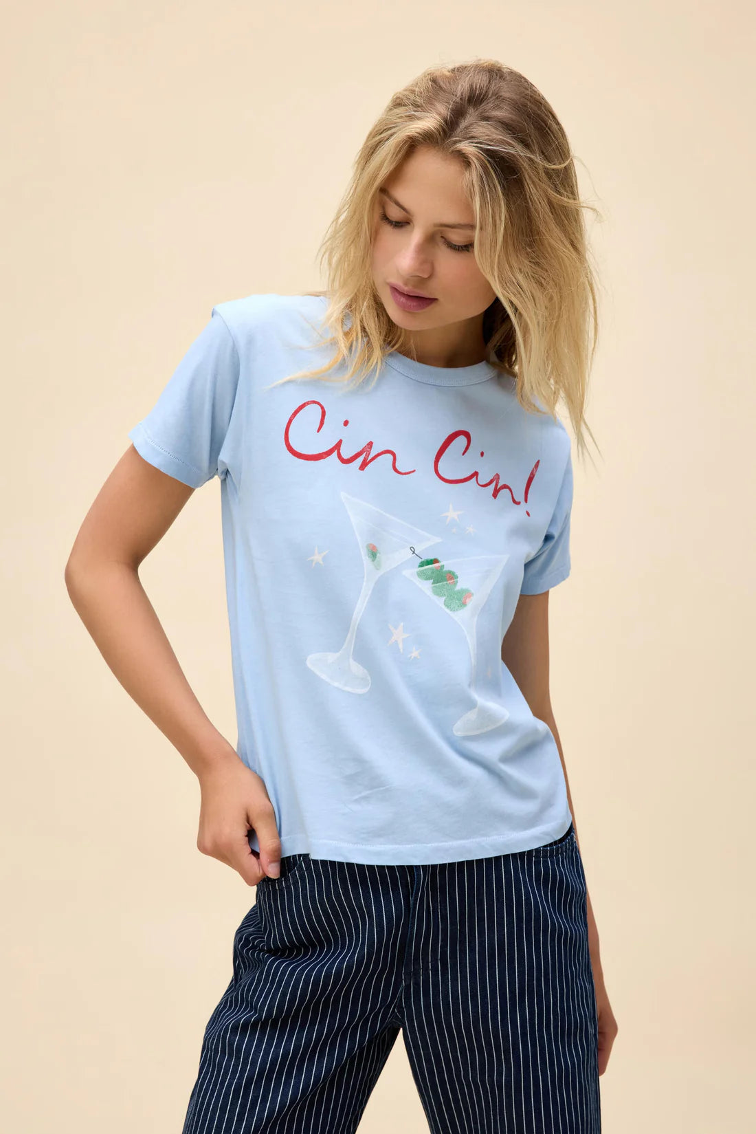 Cin Cin Ringer Tee