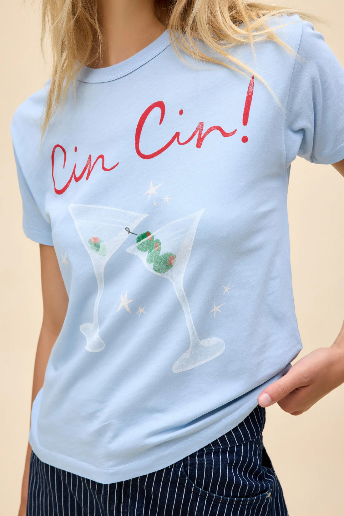 Cin Cin Ringer Tee