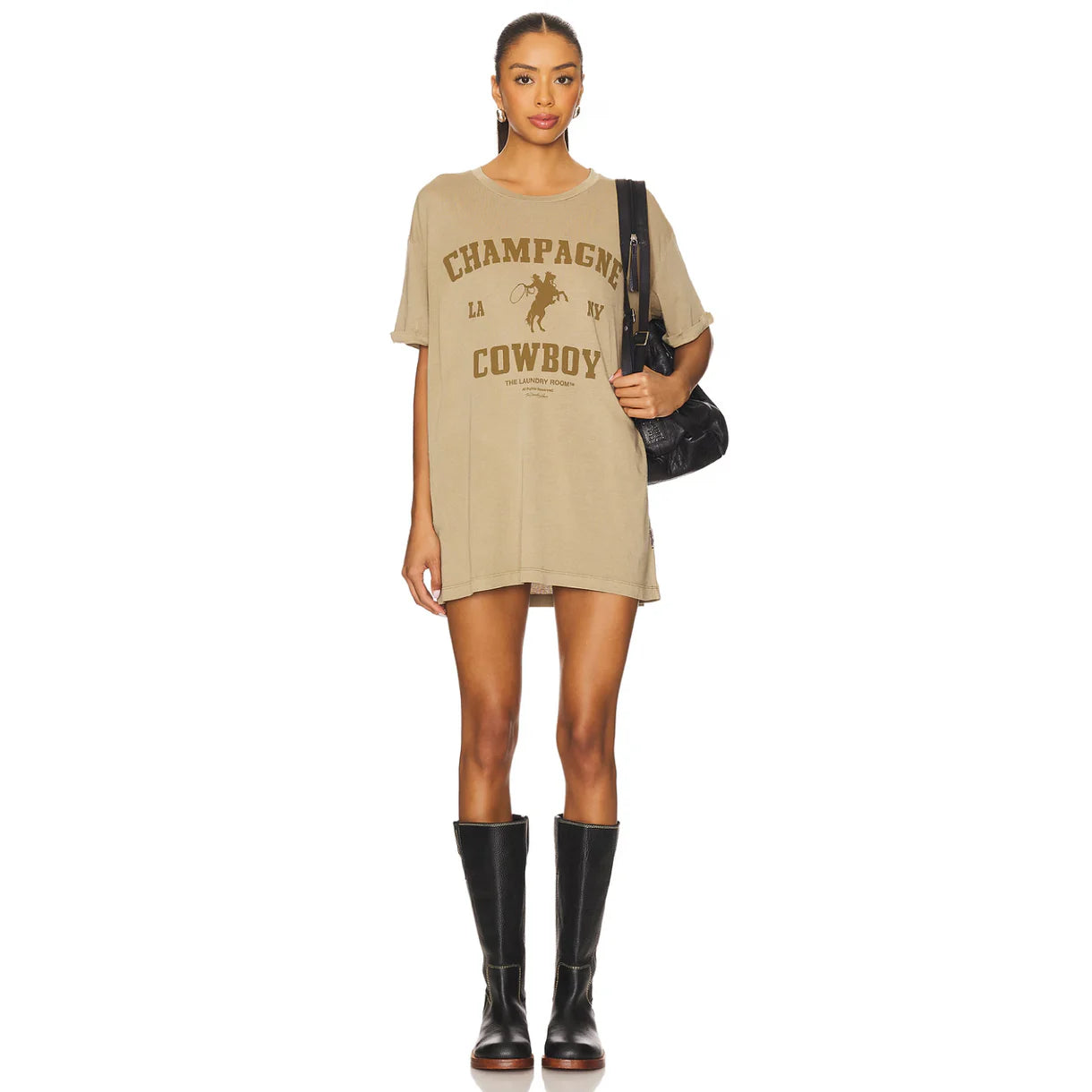 Champagne Cowboy Tee