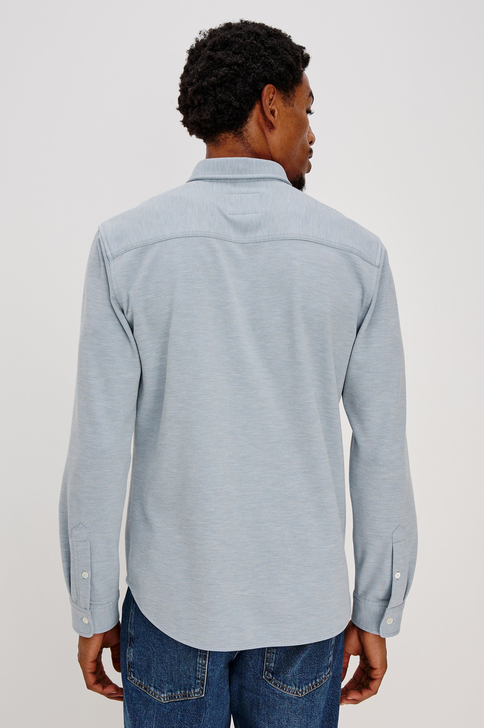 Blue Oxford Vincent