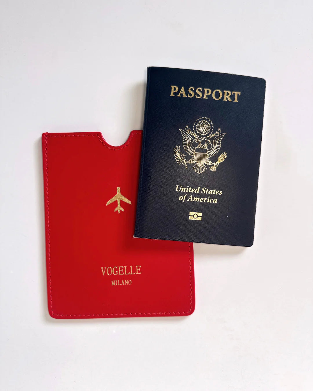 Vespa Red Passport Cover